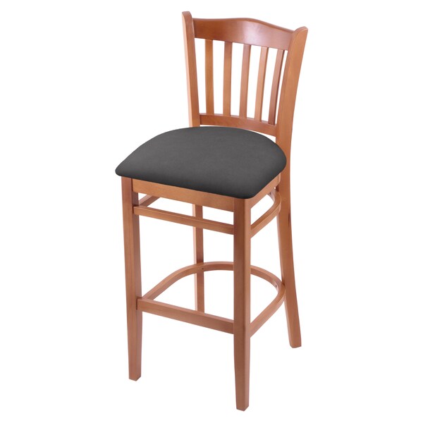 25" Counter Stool, Medium Finish, Canter Storm Seat